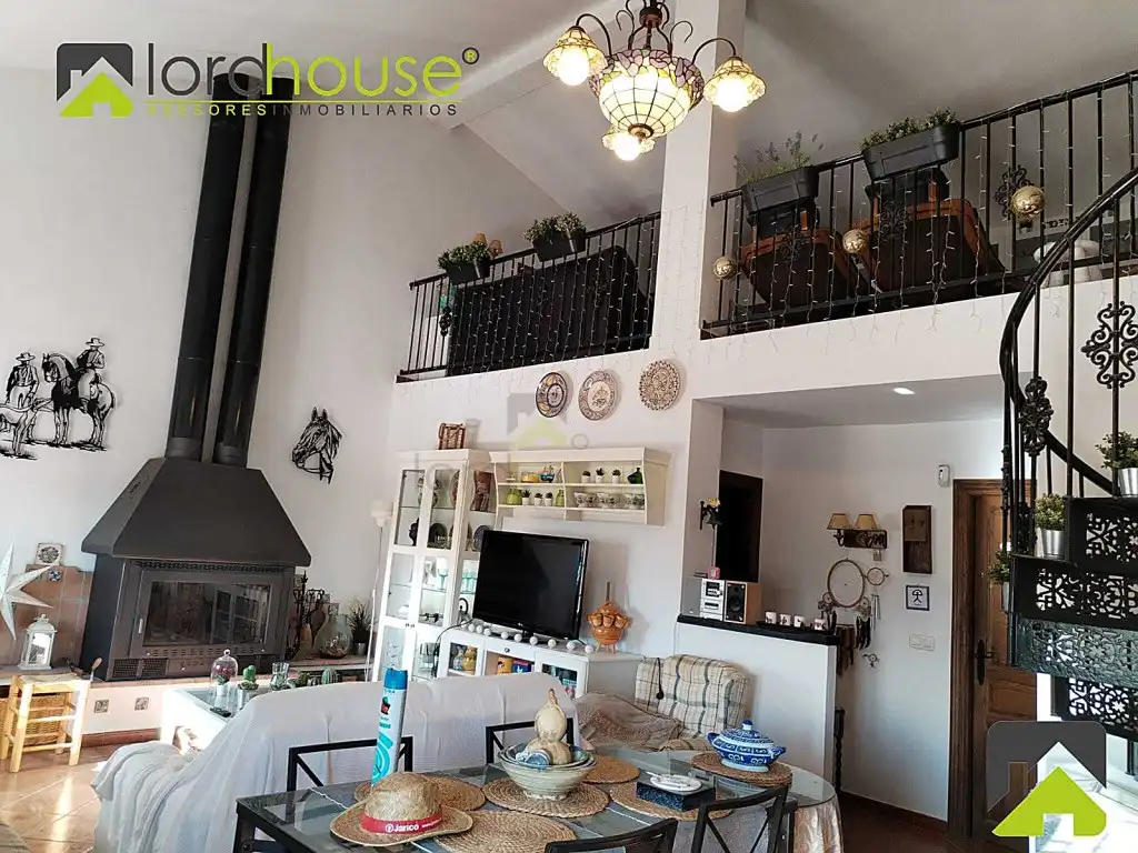 Sala d'estar de Casa o xalet en venda en Lorca