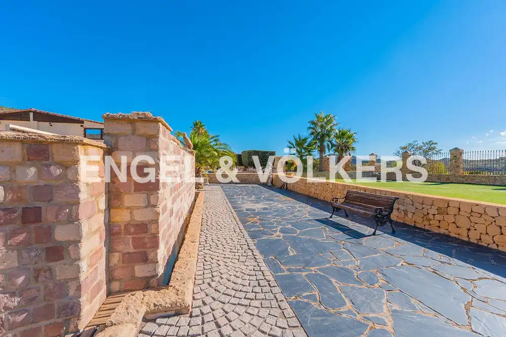 Exterior view of Houses for sale in Aigües  with Air Conditioner, Private garden and Terrace