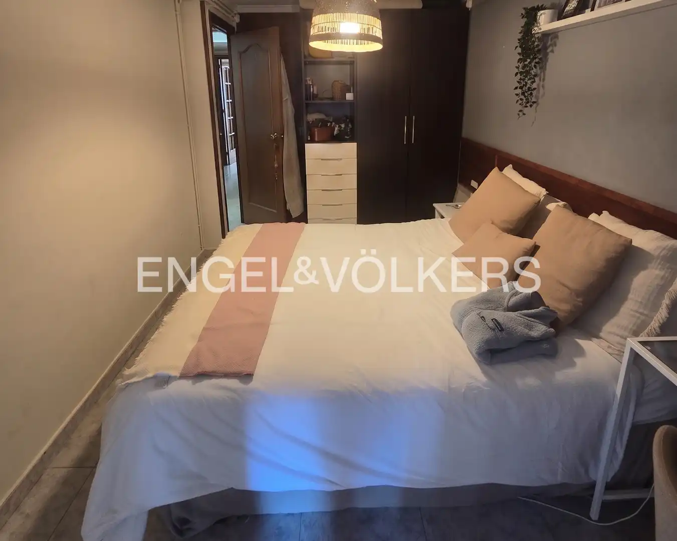 Schlafzimmer von Wohnung zum Verkauf in Barcelona mit Heizung und Terrasse