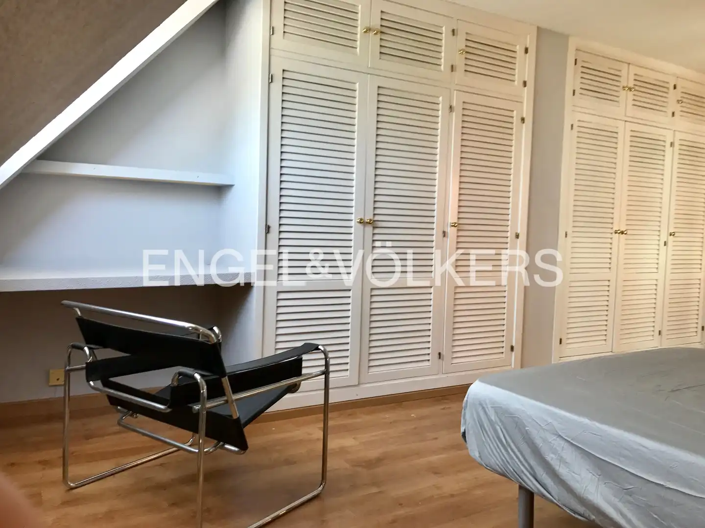 Bedroom of Flat for rent in Las Rozas de Madrid  with Air Conditioner, Heating and Parquet flooring