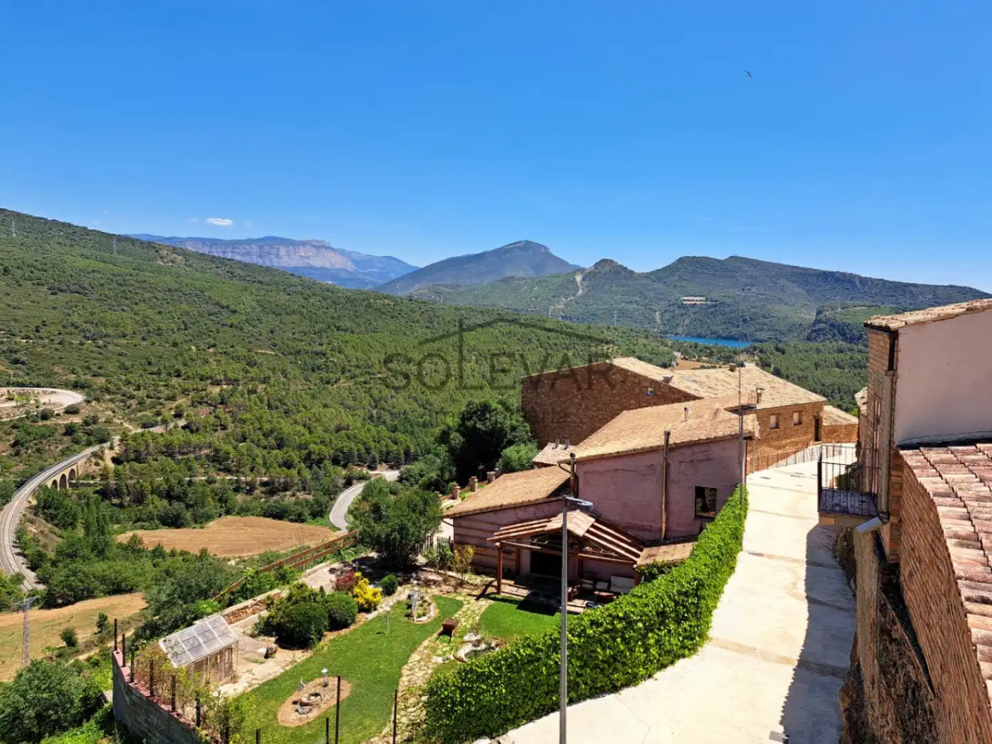 Vista exterior de Casa o chalet en venta en Talarn con Terraza, Trastero y Amueblado