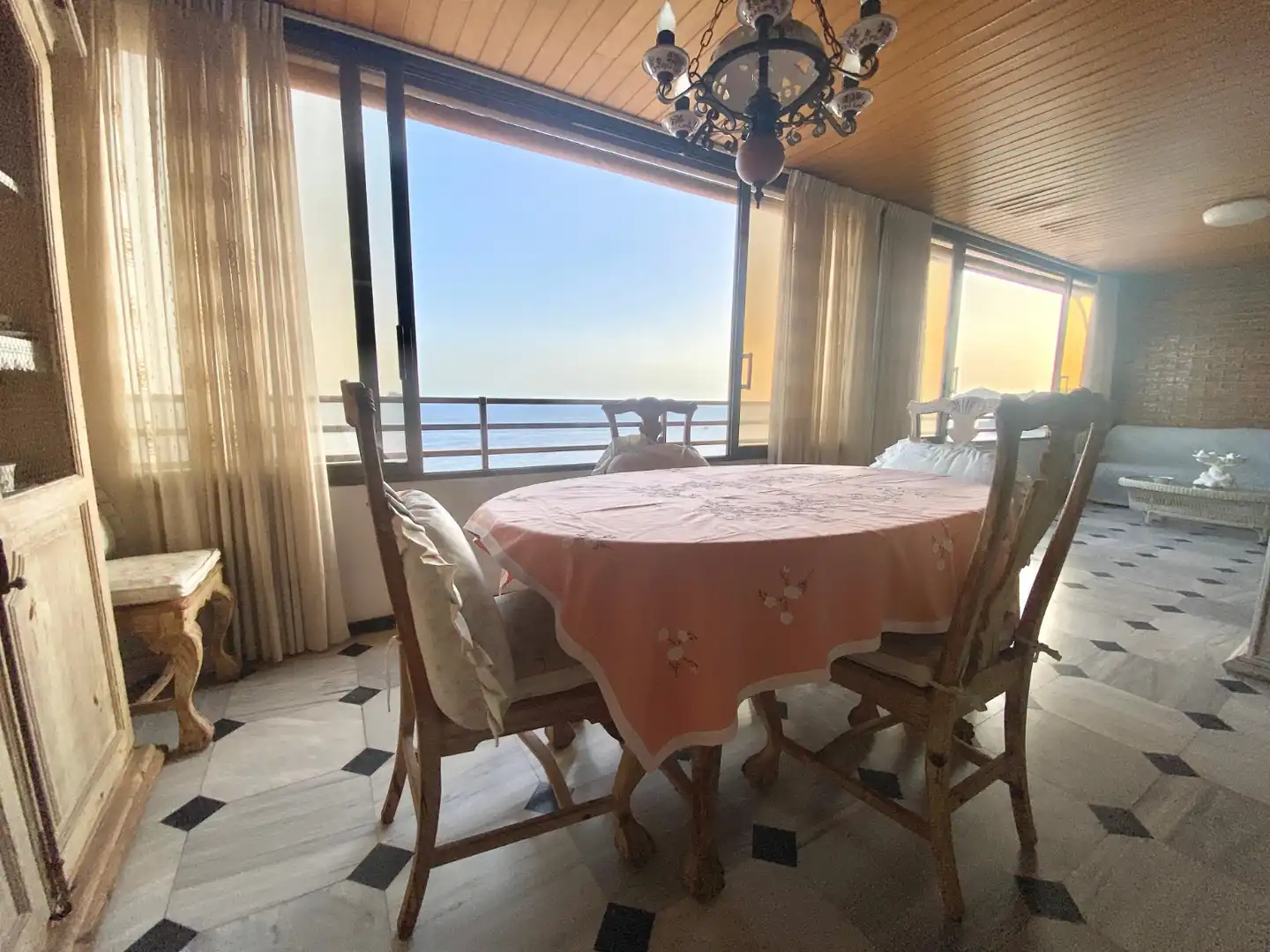 Dining room of Apartments for rent in Benidorm  with Heating, Swimming Pool and Furnished