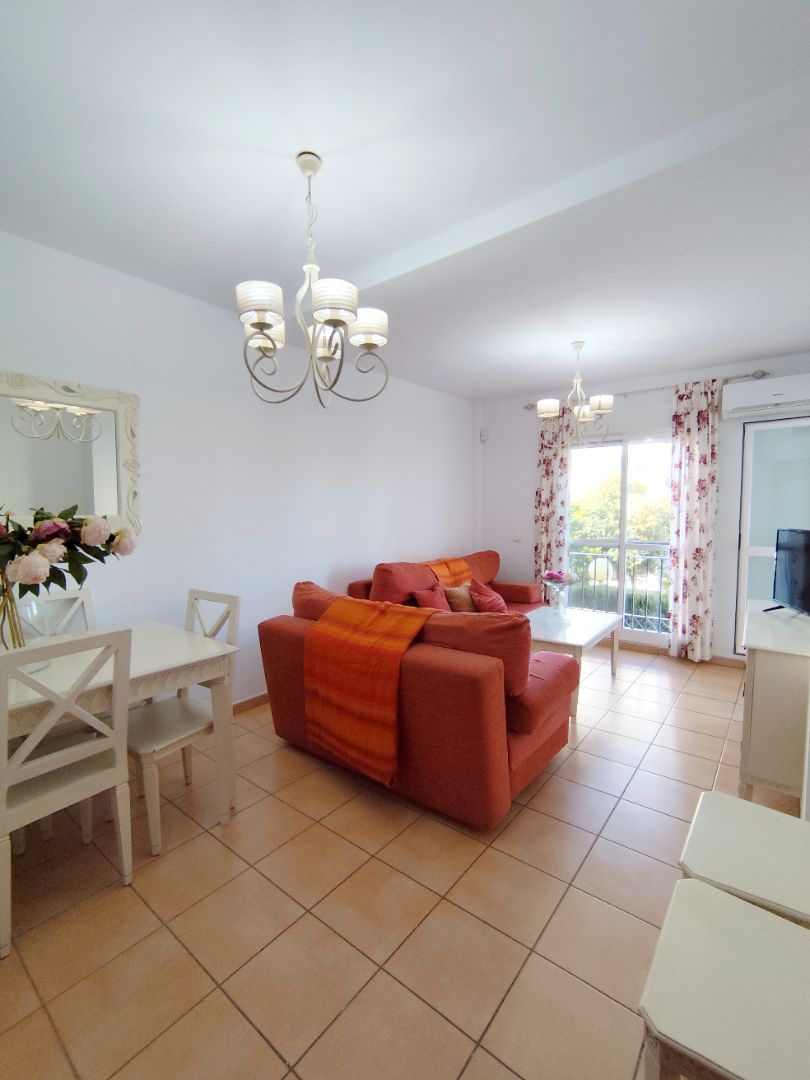 Sala de estar de Piso de alquiler en Sanlúcar de Barrameda con Aire acondicionado, Calefacción y Terraza