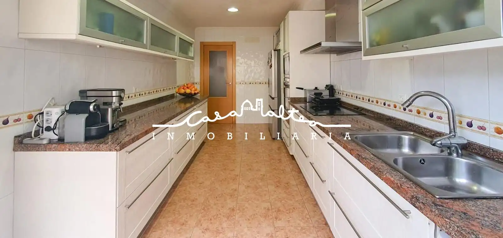 Cocina de Casa o chalet en venta en L'Alfàs del Pi con Aire acondicionado, Jardín privado y Terraza