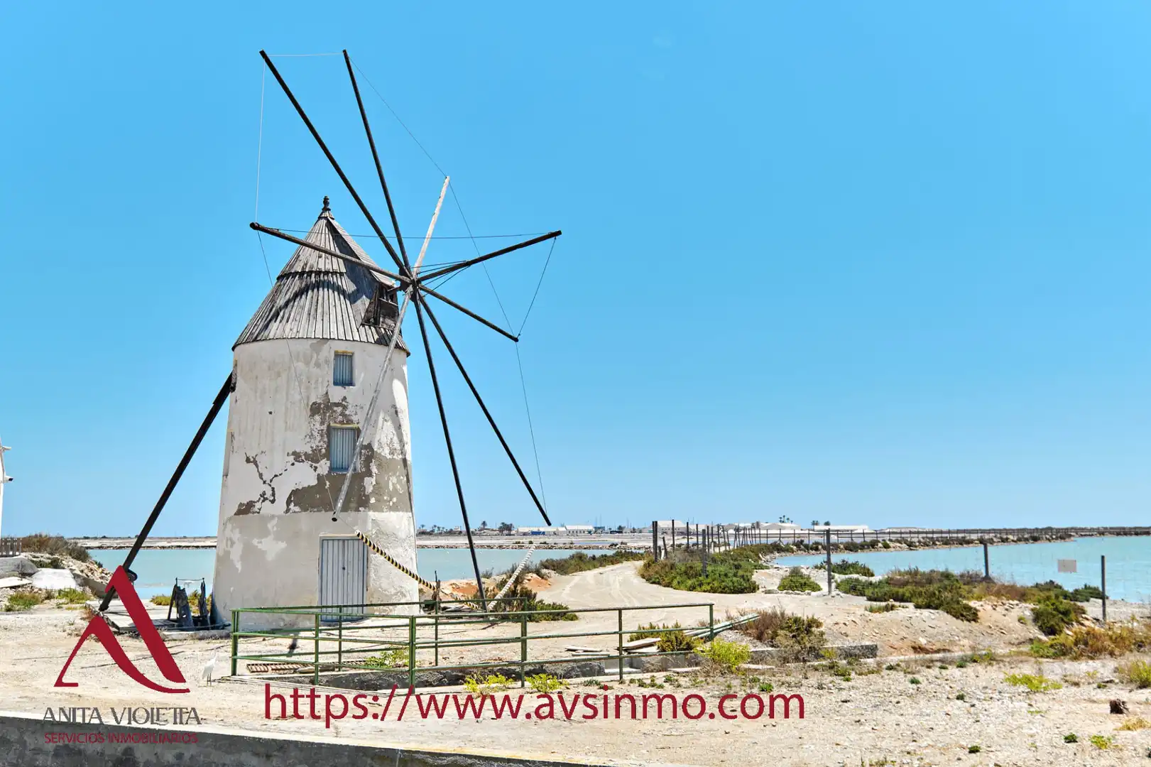Exterior view of Houses for rent in San Pedro del Pinatar  with Air Conditioner, Private garden and Furnished