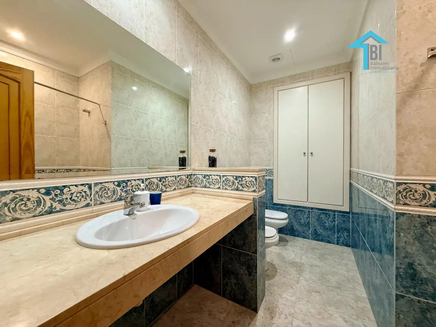 Baño de Apartamento de alquiler en Felanitx con Aire acondicionado, Jardín privado y Terraza