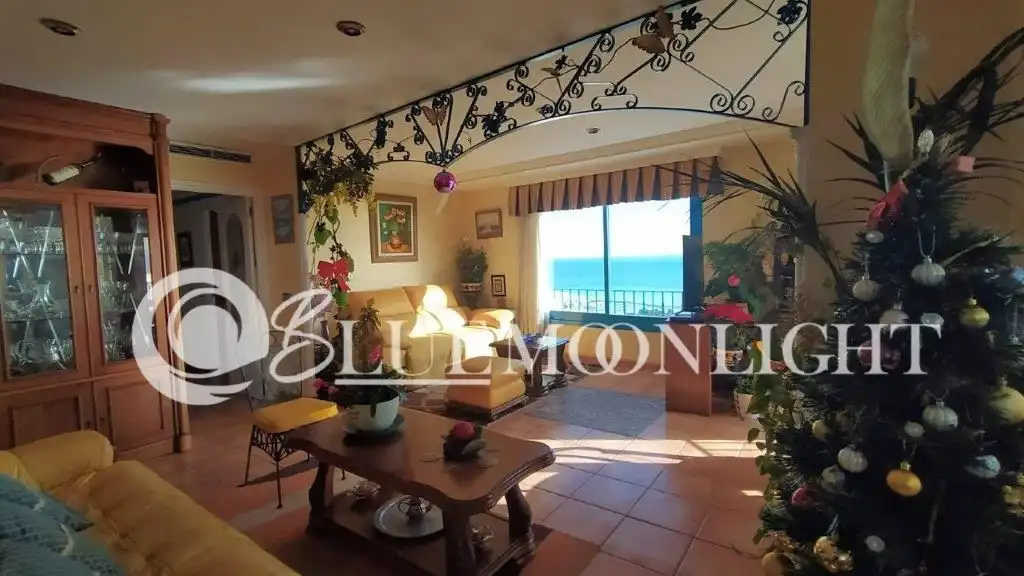 Sala de estar de Dúplex en venta en Peñíscola / Peníscola con Aire acondicionado, Terraza y Trastero