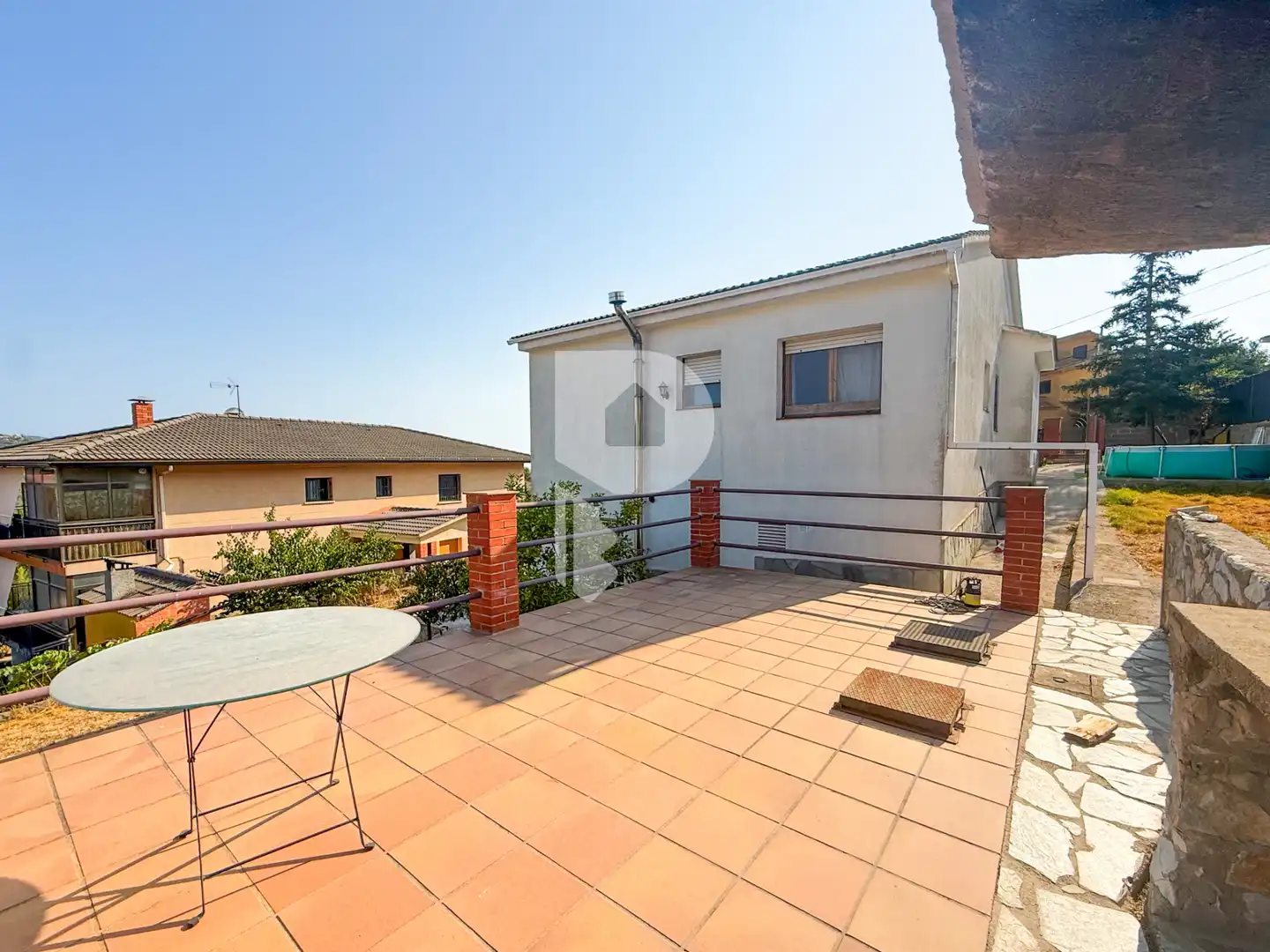 Terrassa de Casa o xalet en venda en Vallirana amb Aire condicionat, Calefacció i Jardí privat
