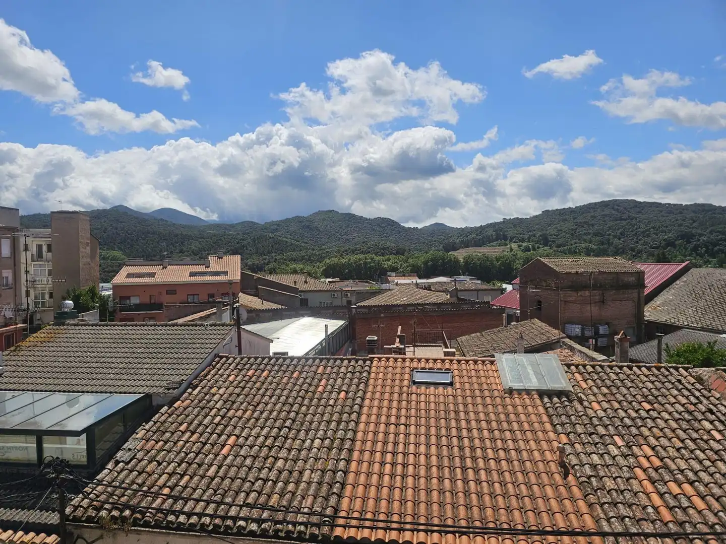 Exterior view of Flat for sale in Sant Celoni  with Air Conditioner, Heating and Terrace