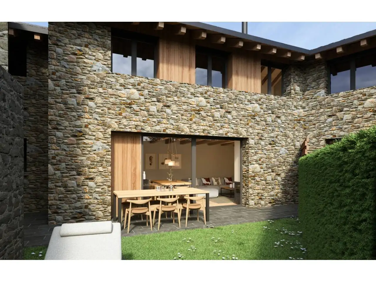 Terrassa de Casa o xalet en venda en Puigcerdà amb Calefacció, Jardí privat i Parquet