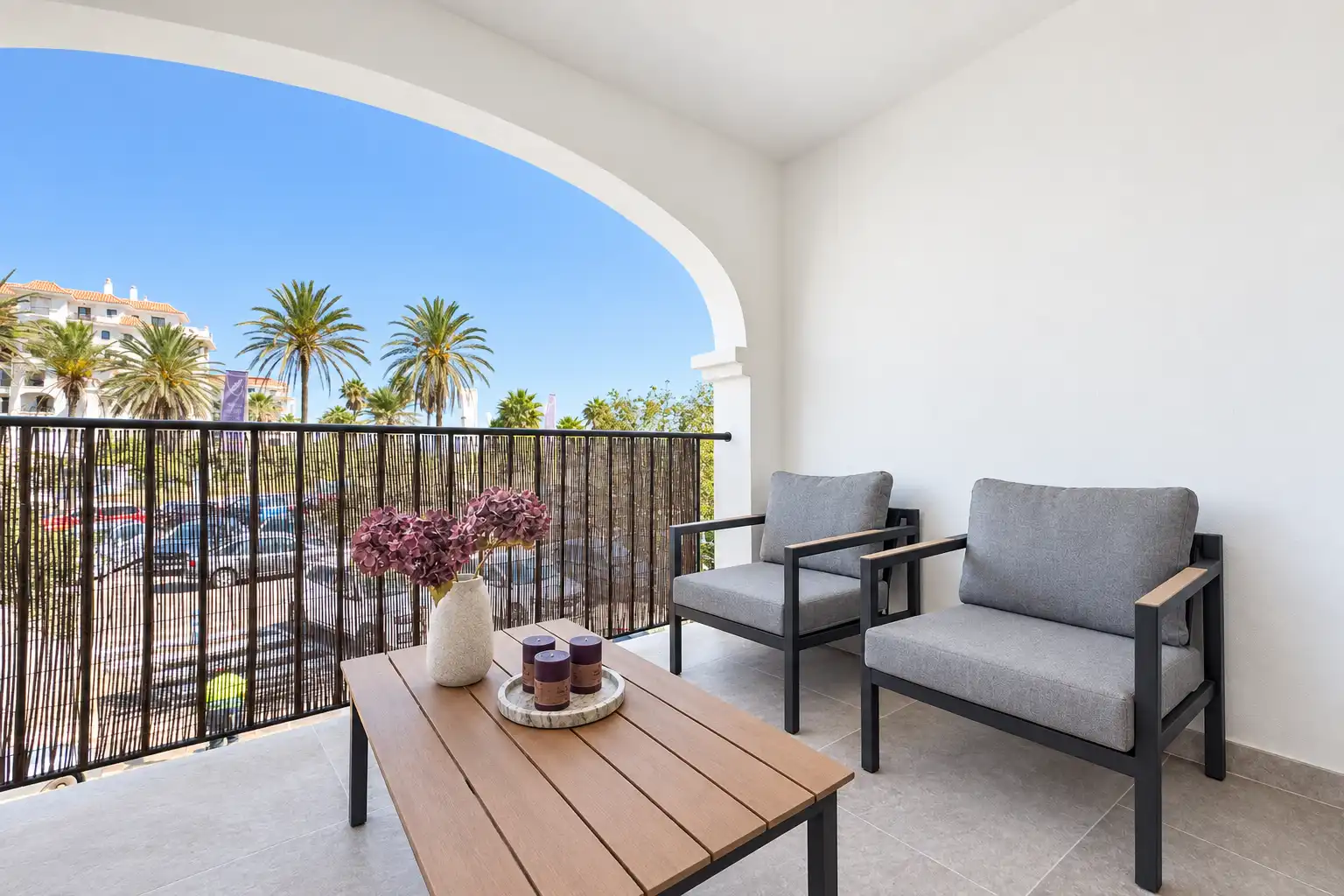 Terrassa de Apartament en venda en Puerto de la Duquesa