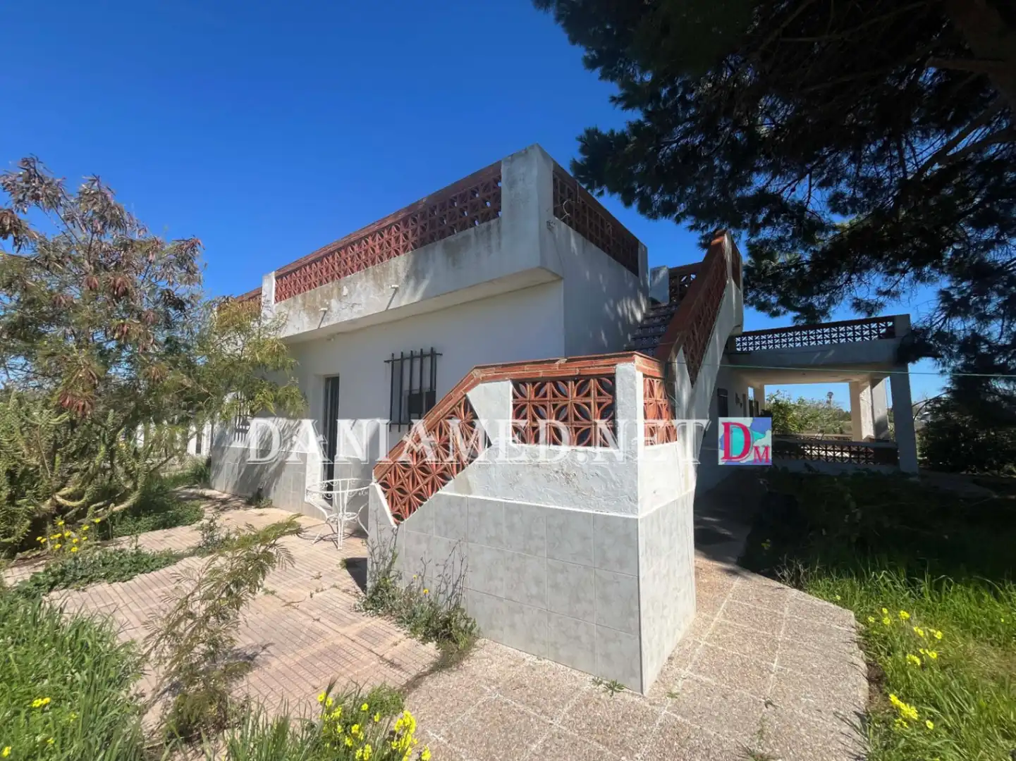 Vista exterior de Finca rústica en venda en Oliva amb Jardí privat, Terrassa i Traster