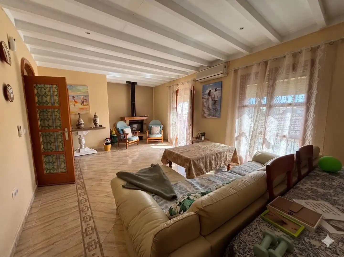 Sala de estar de Piso en venta en Pilas con Aire acondicionado, Terraza y Balcón