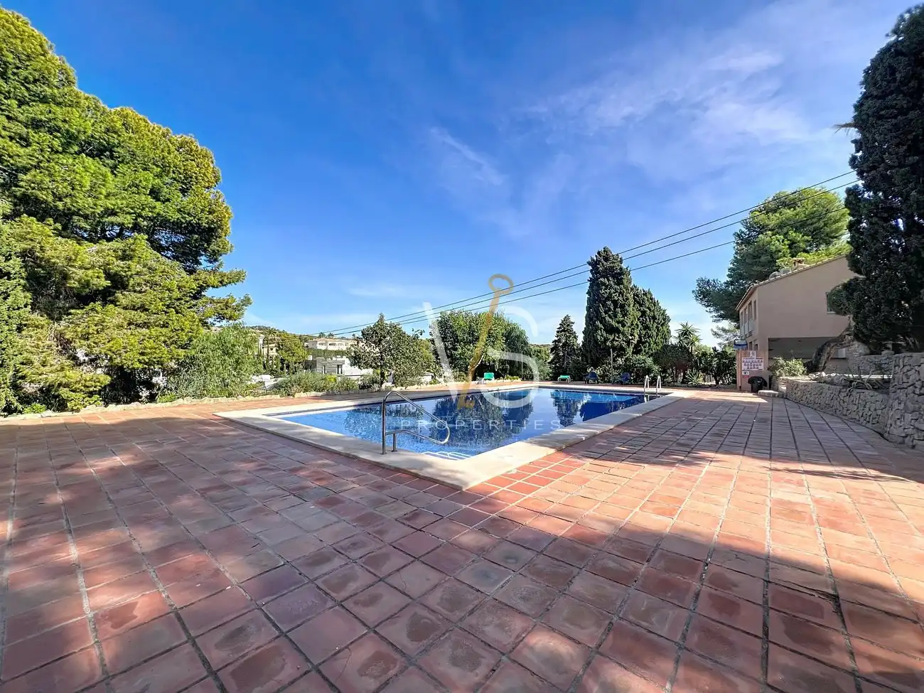 Vista exterior de Casa adosada en venta en Benissa con Calefacción, Jardín privado y Piscina