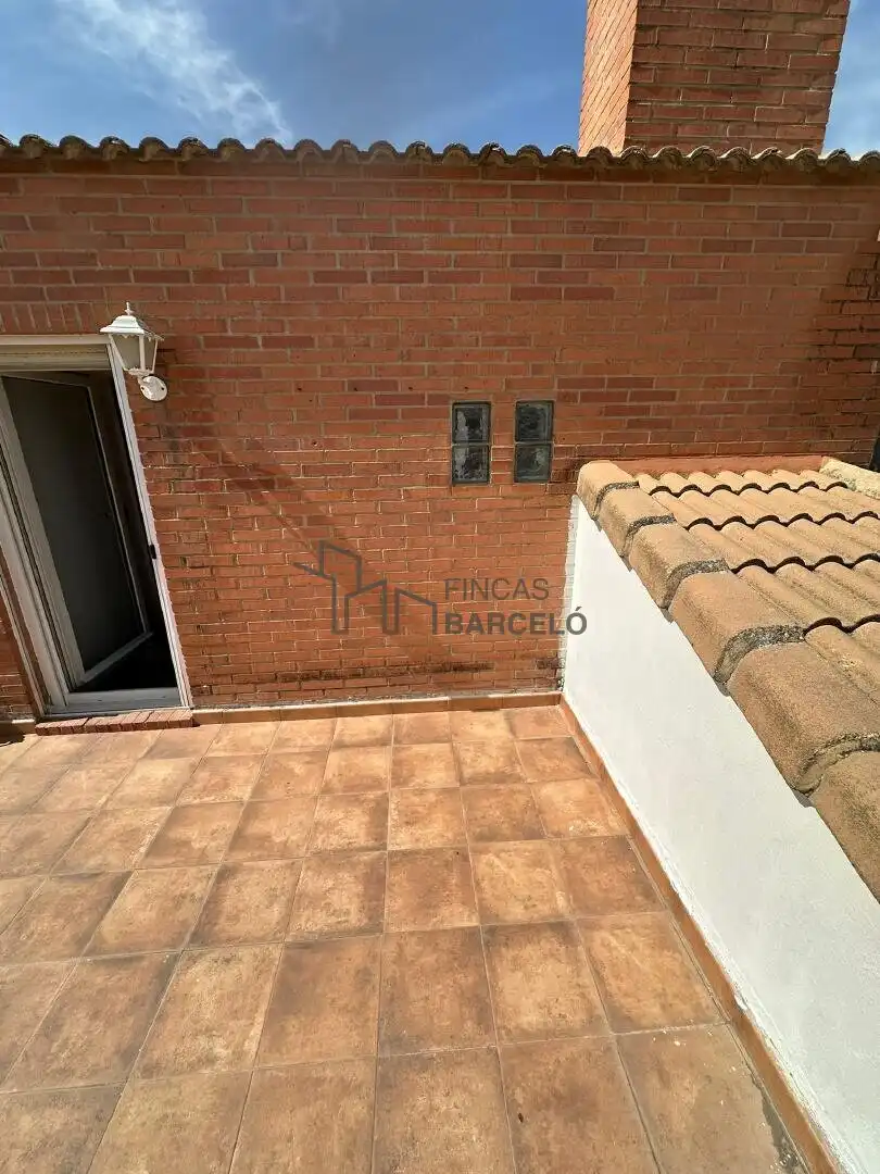 Terraza de Casa adosada en venta en Zaragoza