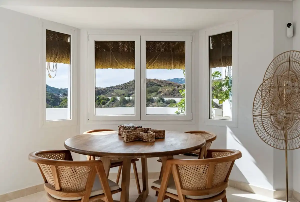 Esszimmer von Maisonette zur Miete in Marbella mit Klimaanlage, Terrasse und Abstellraum