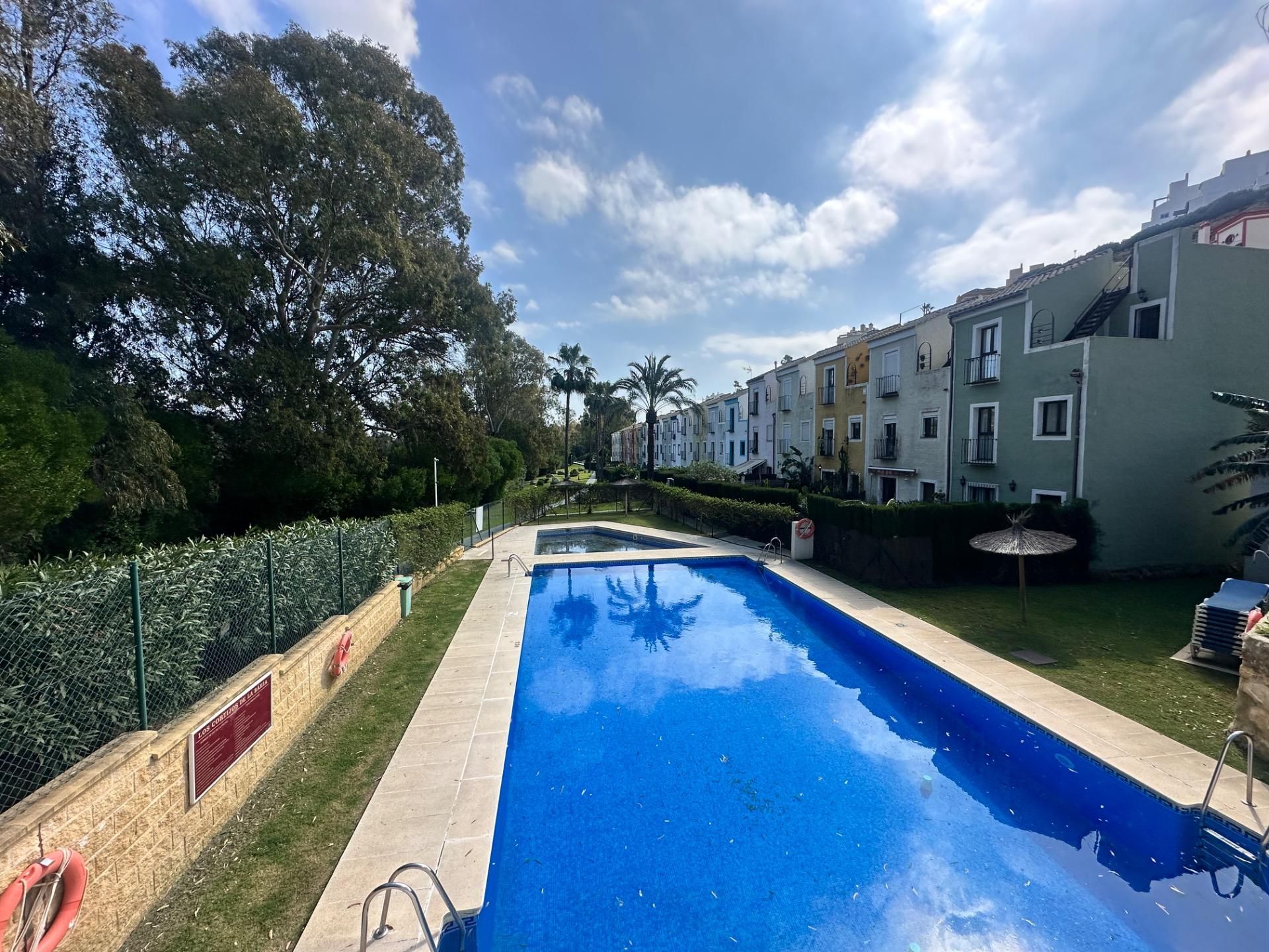 Swimming pool of Single-family semi-detached for sale in Casares  with Private garden, Terrace and Furnished