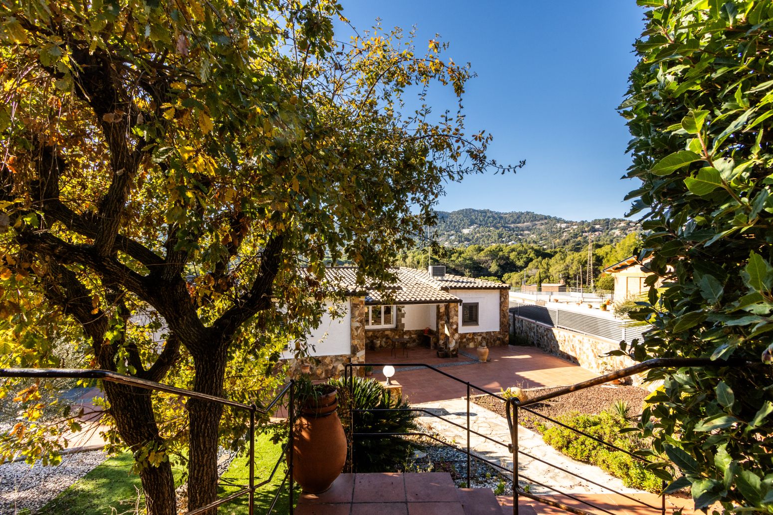 Exterior view of House or chalet for sale in Matadepera  with Heating, Private garden and Parquet flooring