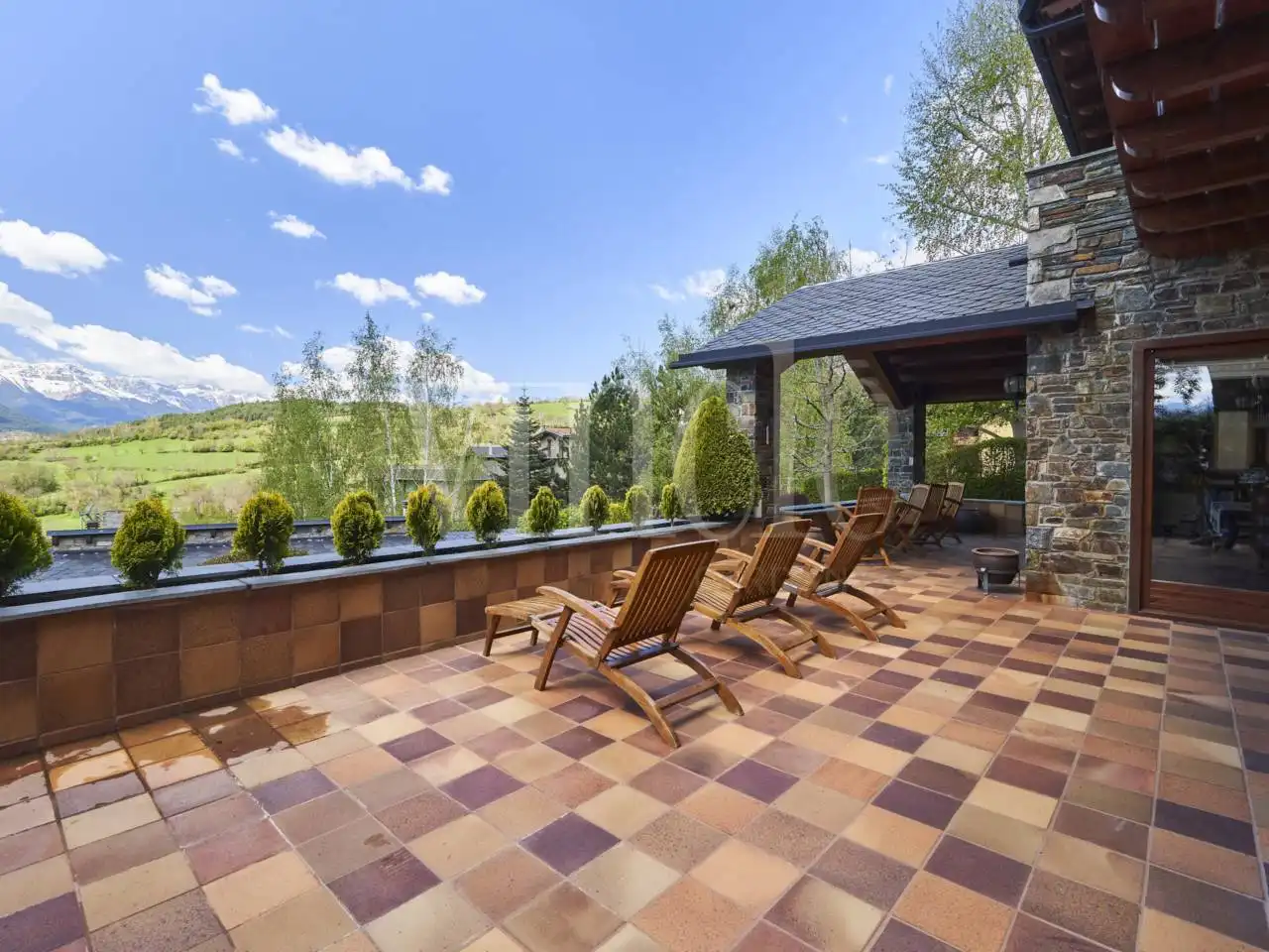 Terrassa de Casa o xalet en venda en Prullans amb Calefacció, Jardí privat i Terrassa
