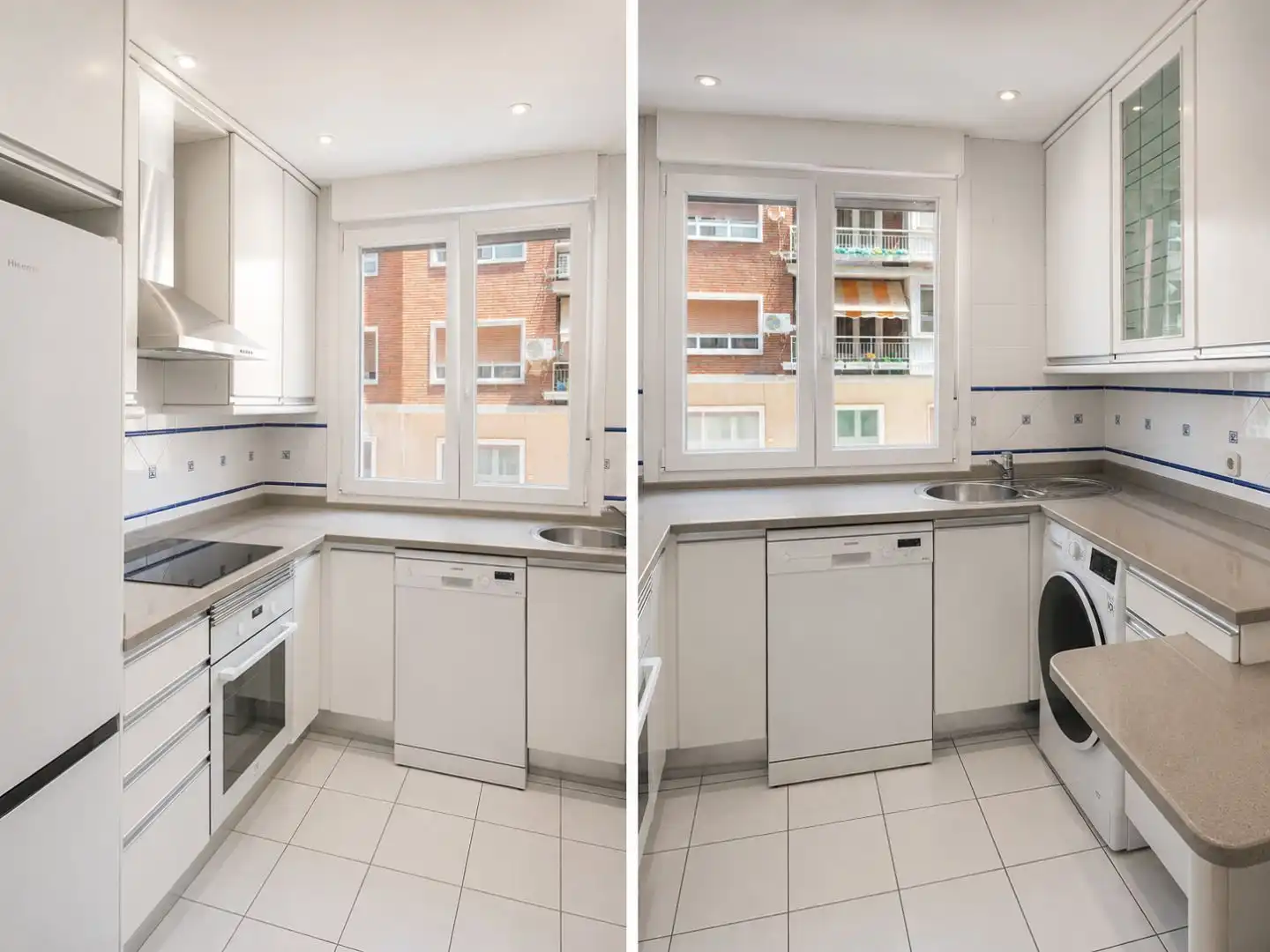 Cocina de Piso de alquiler en Chamartín