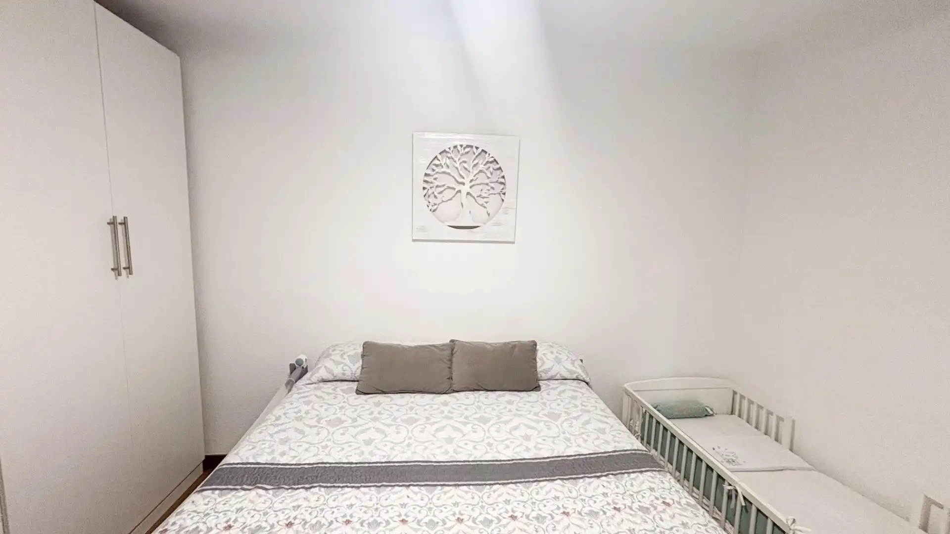Schlafzimmer von Wohnung zum Verkauf in Mislata mit Klimaanlage, Möbliert und Balkon