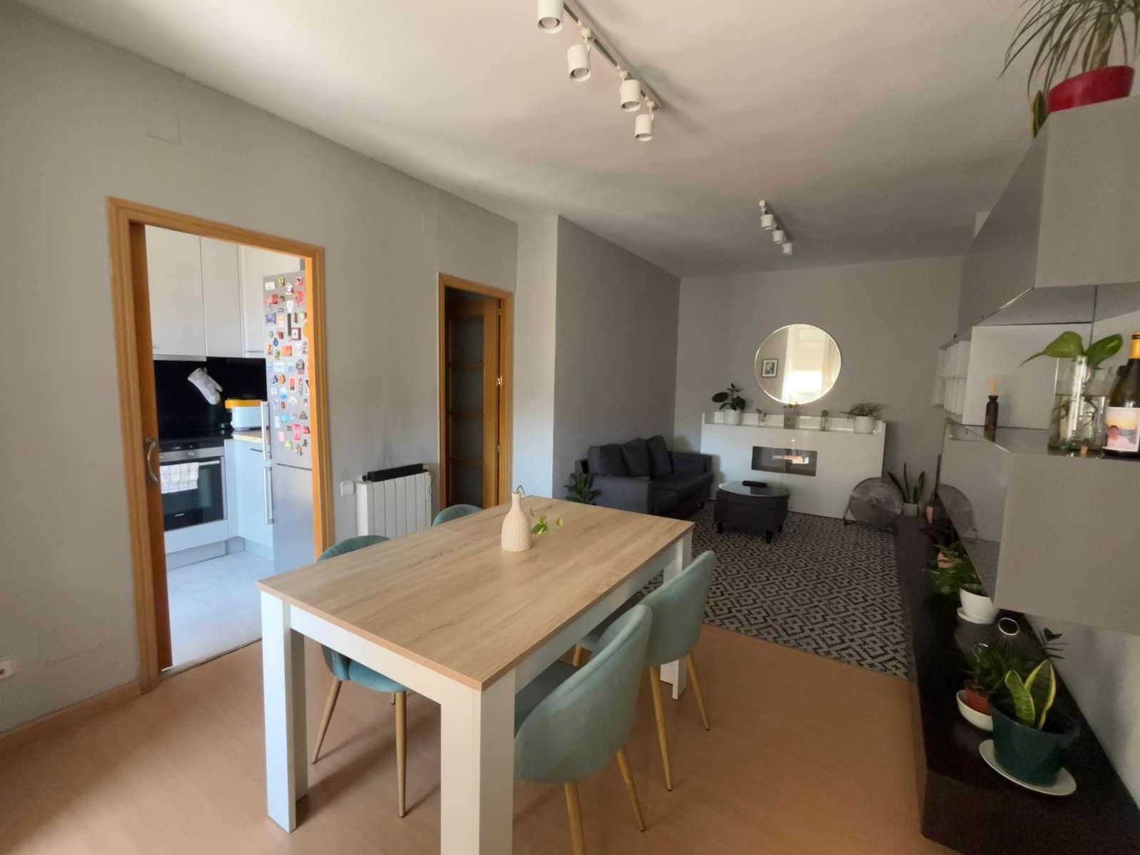 Sala d'estar de Apartament per a compartir en  Barcelona Capital amb Aire condicionat, Calefacció i Terrassa