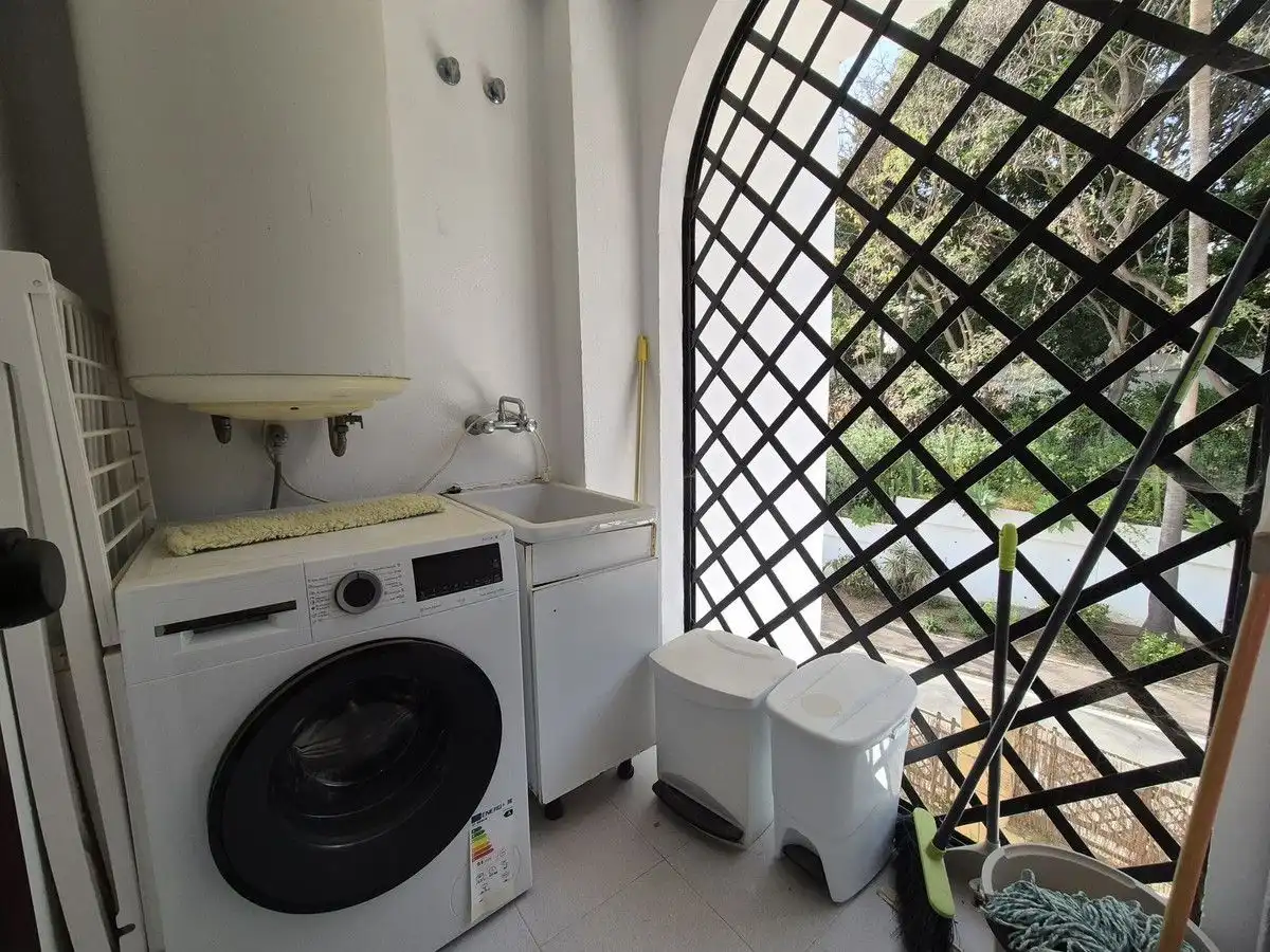 Jardí de Apartament de lloguer en Marbella amb Aire condicionat, Calefacció i Terrassa