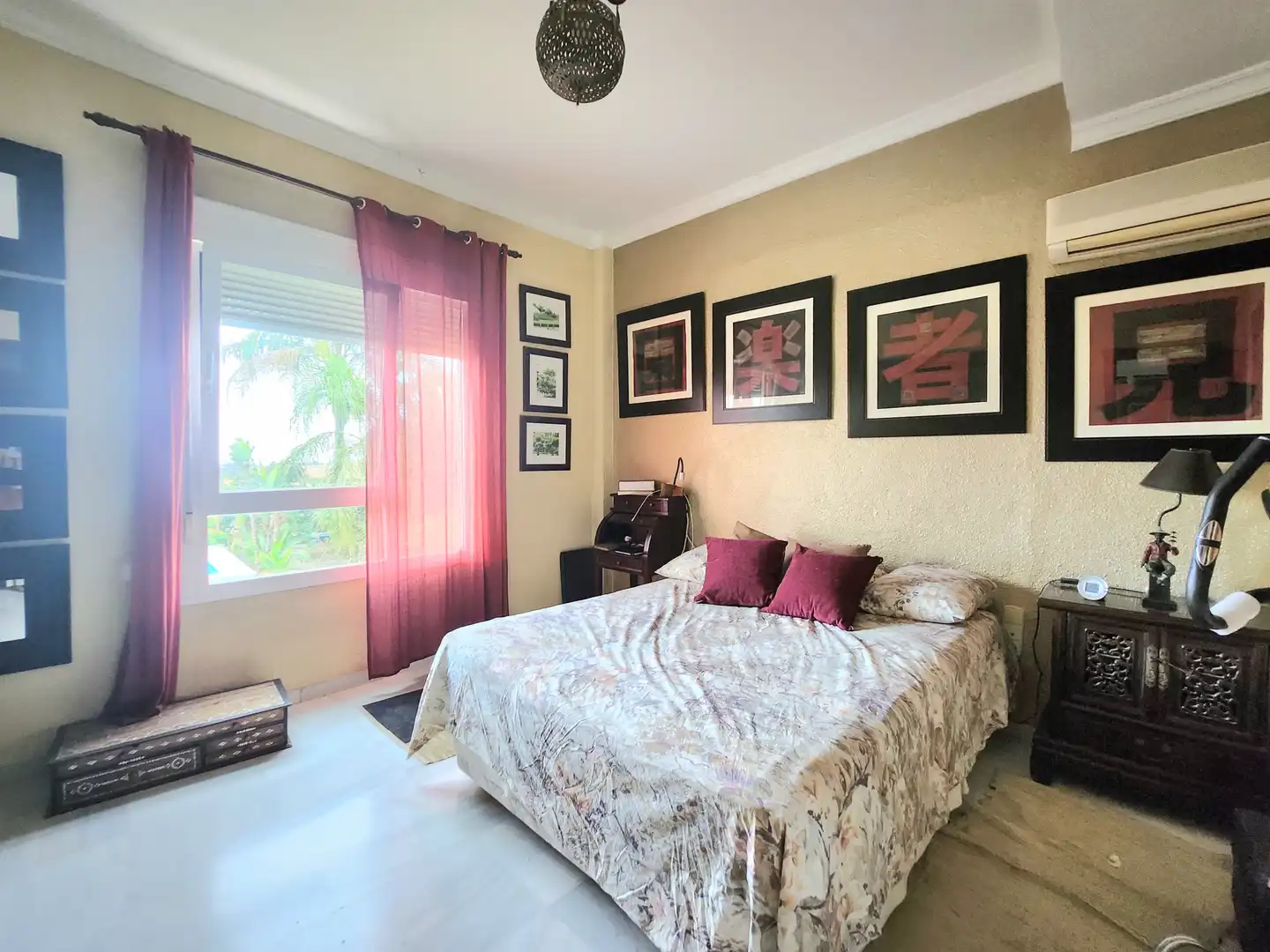 Bedroom of Houses for sale in Alcalá de Guadaira  with Air Conditioner, Heating and Private garden