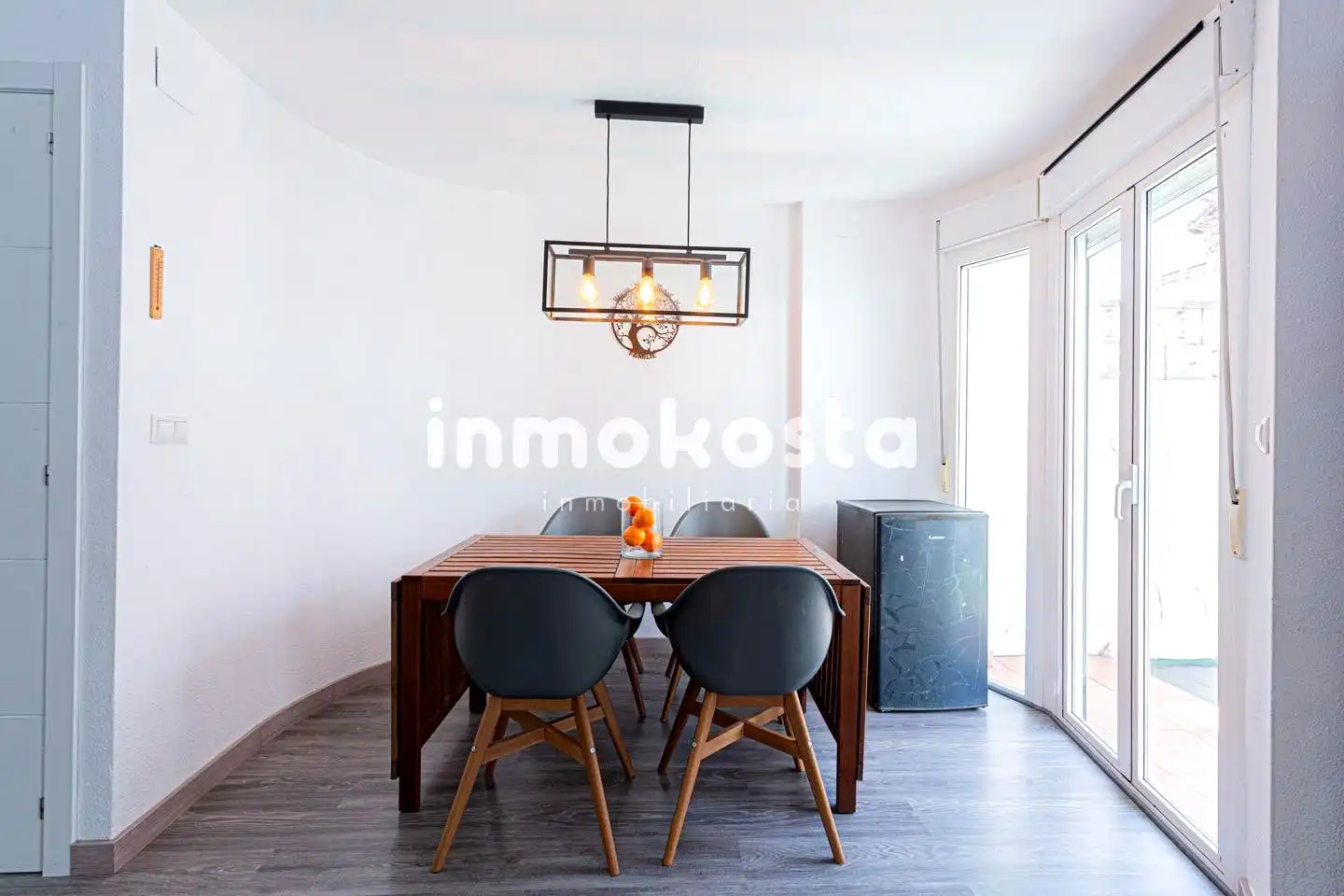 Esszimmer von Einfamilien-Reihenhaus zum Verkauf in La Nucia mit Klimaanlage, Privatgarten und Terrasse