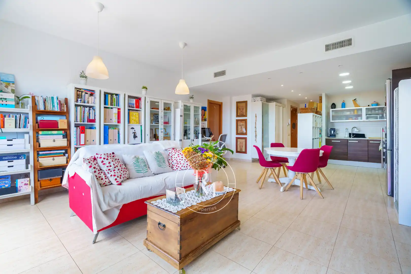 Sala de estar de Apartamento en venta en El Vendrell con Aire acondicionado, Calefacción y Terraza