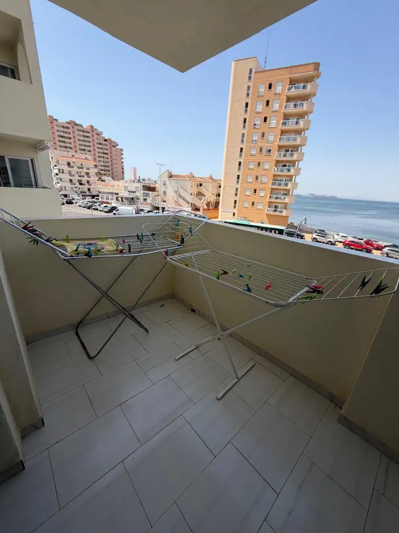 Terraza de Piso de alquiler en La Manga del Mar Menor