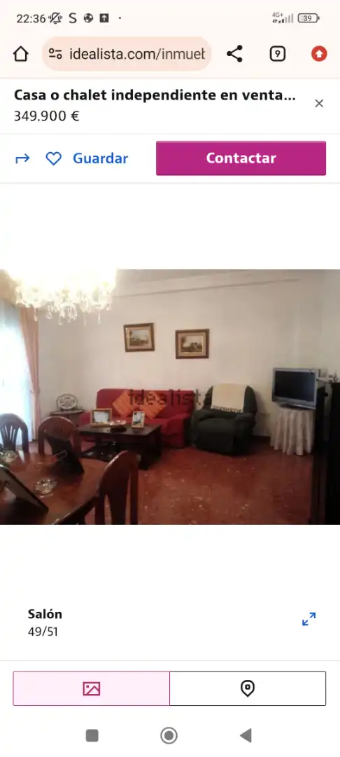 Living room of Houses for sale in Córdoba  with Air Conditioner, Storage room and Furnished