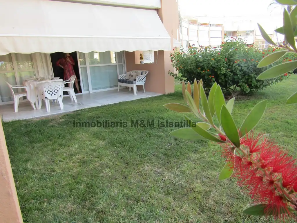 Garden of Apartments for sale in Islantilla  with Air Conditioner, Private garden and Terrace