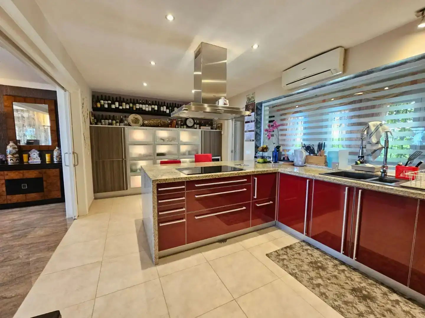 Küche von Wohnung zur Miete in Mijas mit Klimaanlage, Privatgarten und Parkett