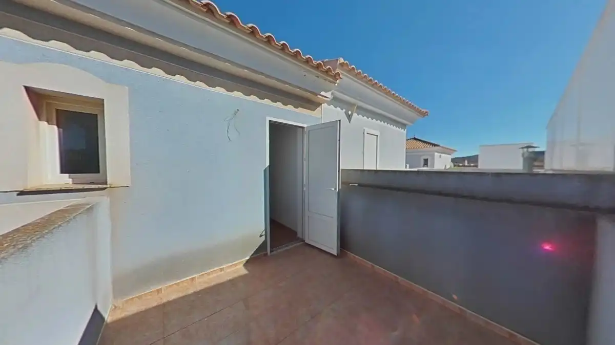 Vista exterior de Casa adosada en venta en Cartagena con Terraza