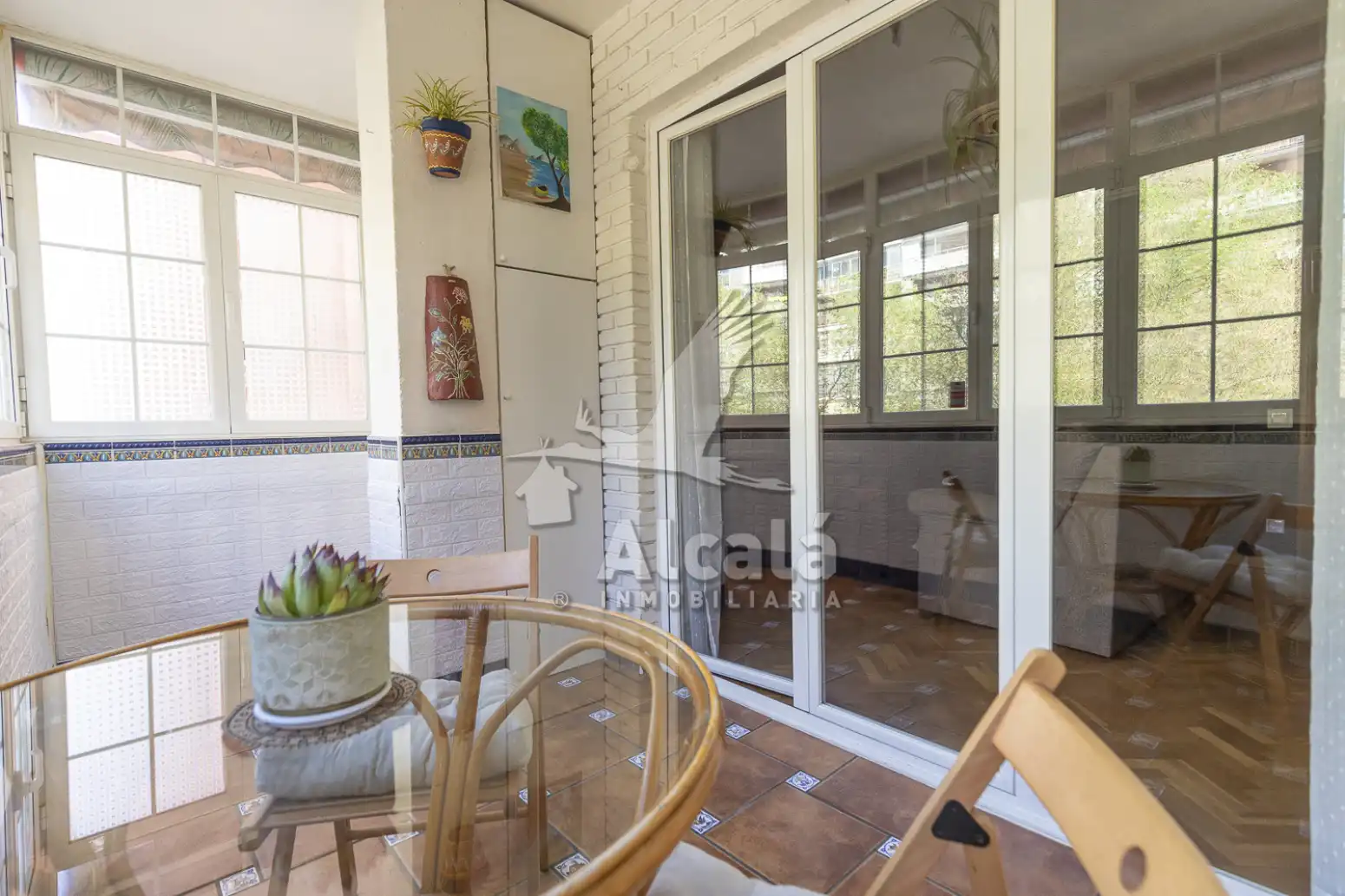 Jardín de Piso en venta en Alcalá de Henares con Aire acondicionado, Calefacción y Parquet