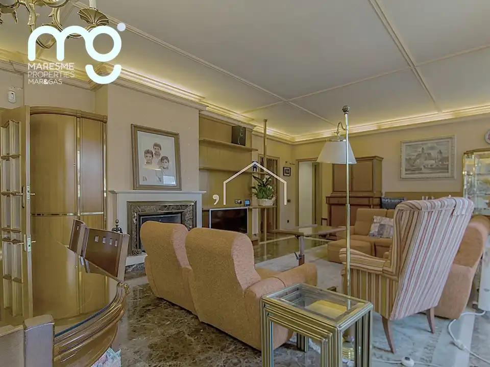 Sala de estar de Ático en venta en Barcelona con Aire acondicionado, Calefacción y Jardín privado