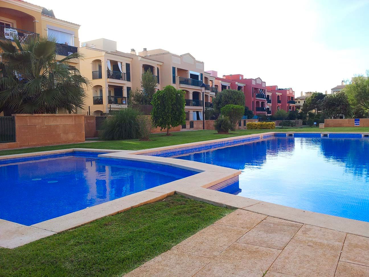 Swimming pool of Apartment to rent in Llucmajor  with Air Conditioner, Heating and Terrace