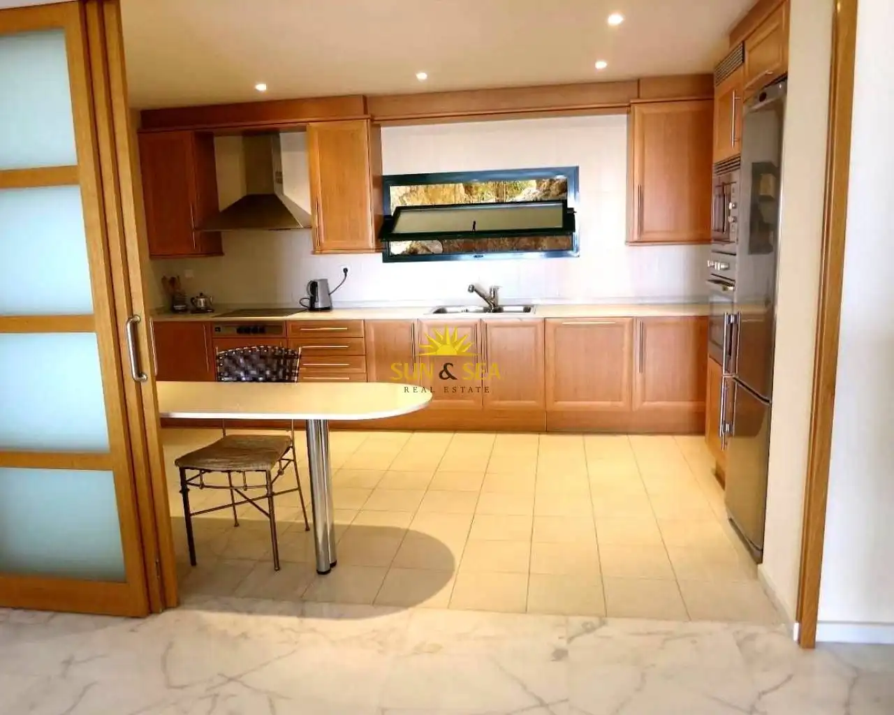 Cocina de Apartamento de alquiler en Altea con Aire acondicionado, Calefacción y Terraza