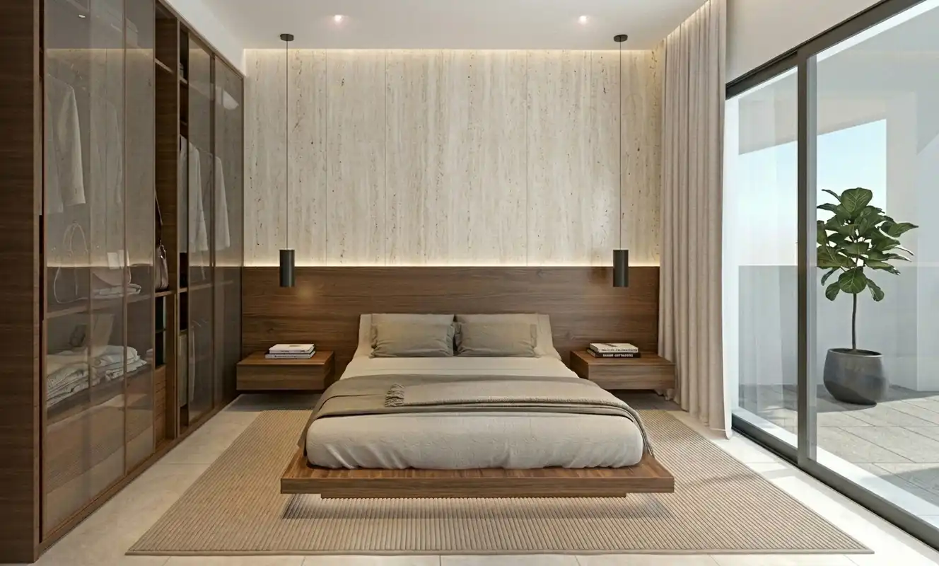 Habitación de Casa o chalet en venta en Nerja con Aire acondicionado, Calefacción y Jardín privado