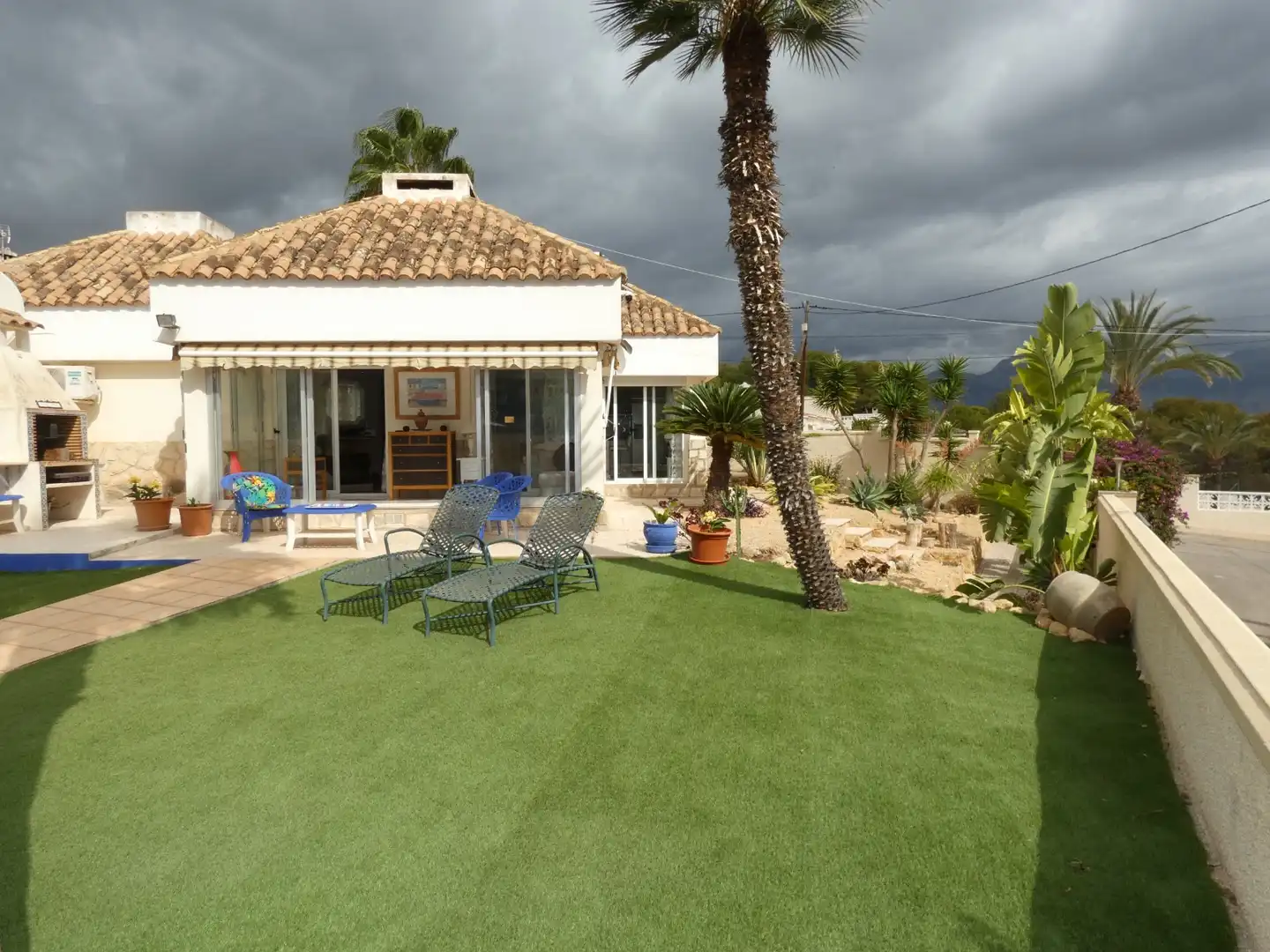Jardín de Casa o chalet en venta en L'Alfàs del Pi con Aire acondicionado, Calefacción y Jardín privado