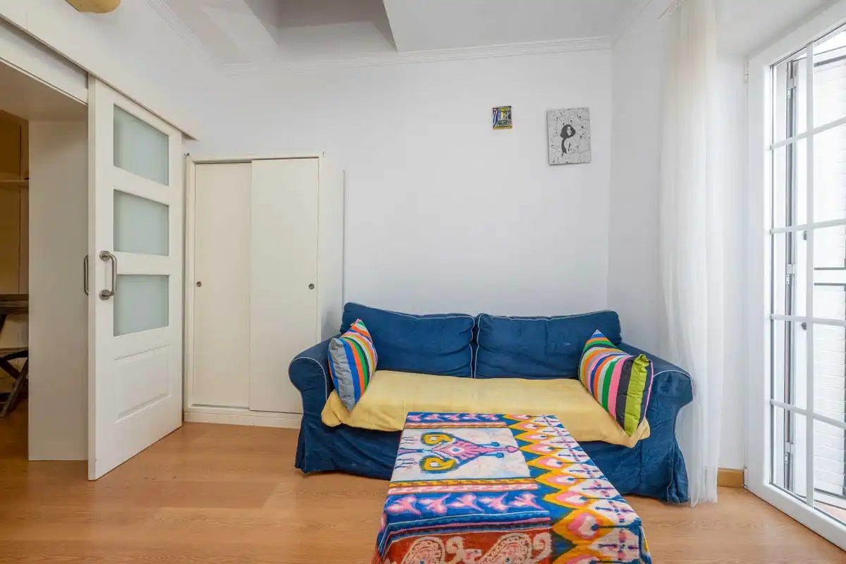 Sala d'estar de Pis en venda en Sevilla amb Aire condicionat, Calefacció i Terrassa