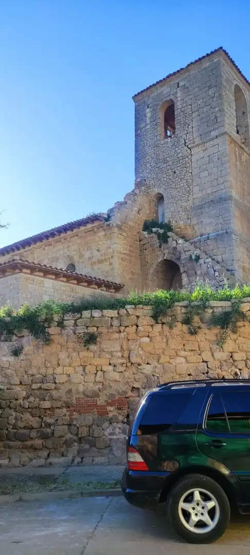Vista exterior de Finca rústica en venta en San Cebrián de Campos con Calefacción, Trastero y Amueblado