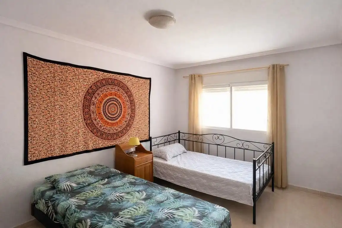 Bedroom of Flat for sale in Almoradí  with Air Conditioner, Terrace and Furnished