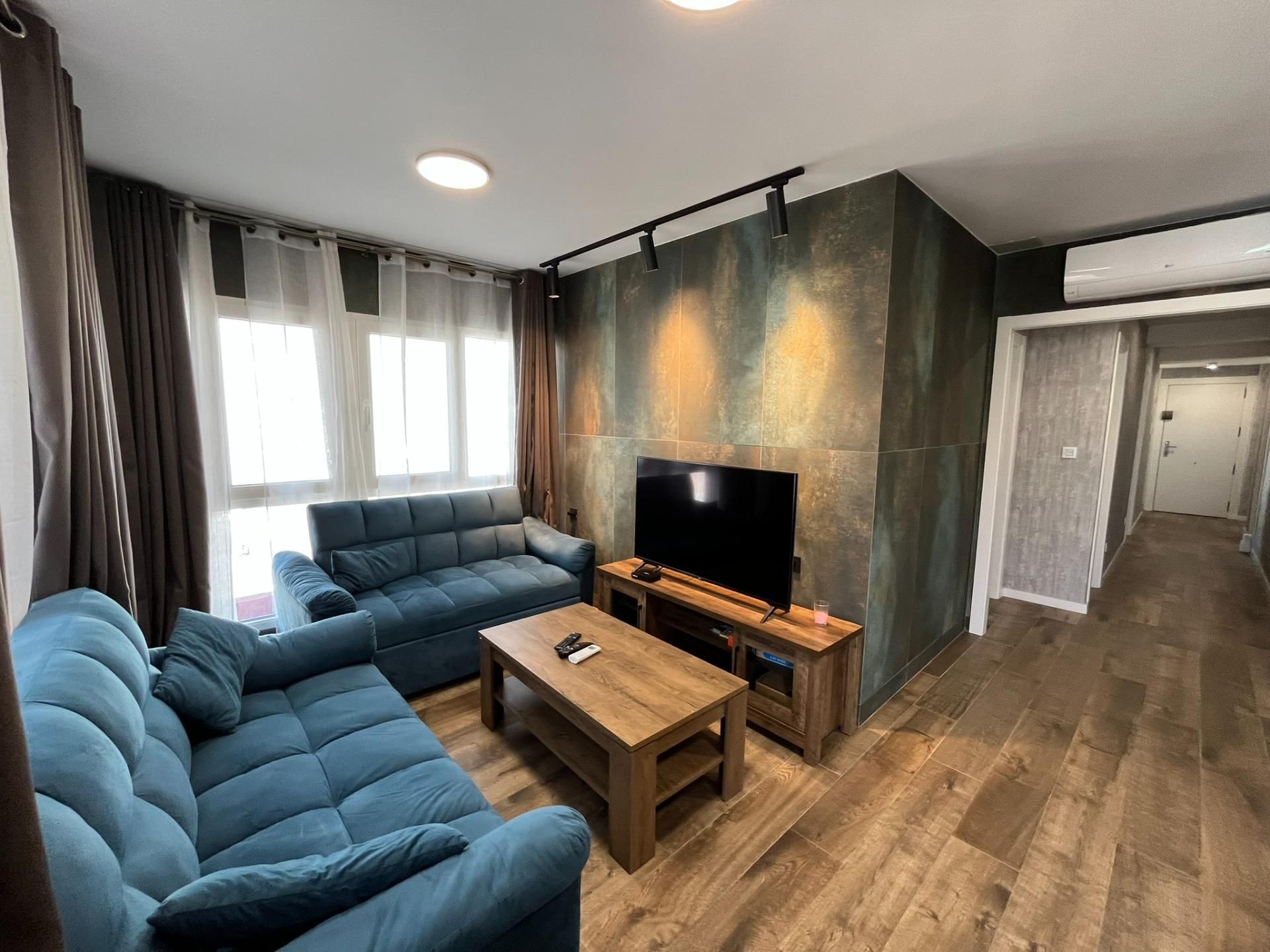 Living room of Flat for sale in Alicante / Alacant  with Air Conditioner, Heating and Terrace