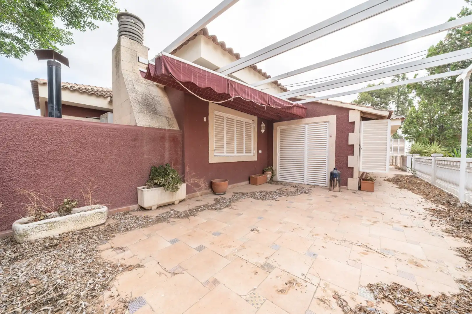 Terrassa de Casa o xalet en venda en Cartagena amb Jardí privat, Traster i Piscina