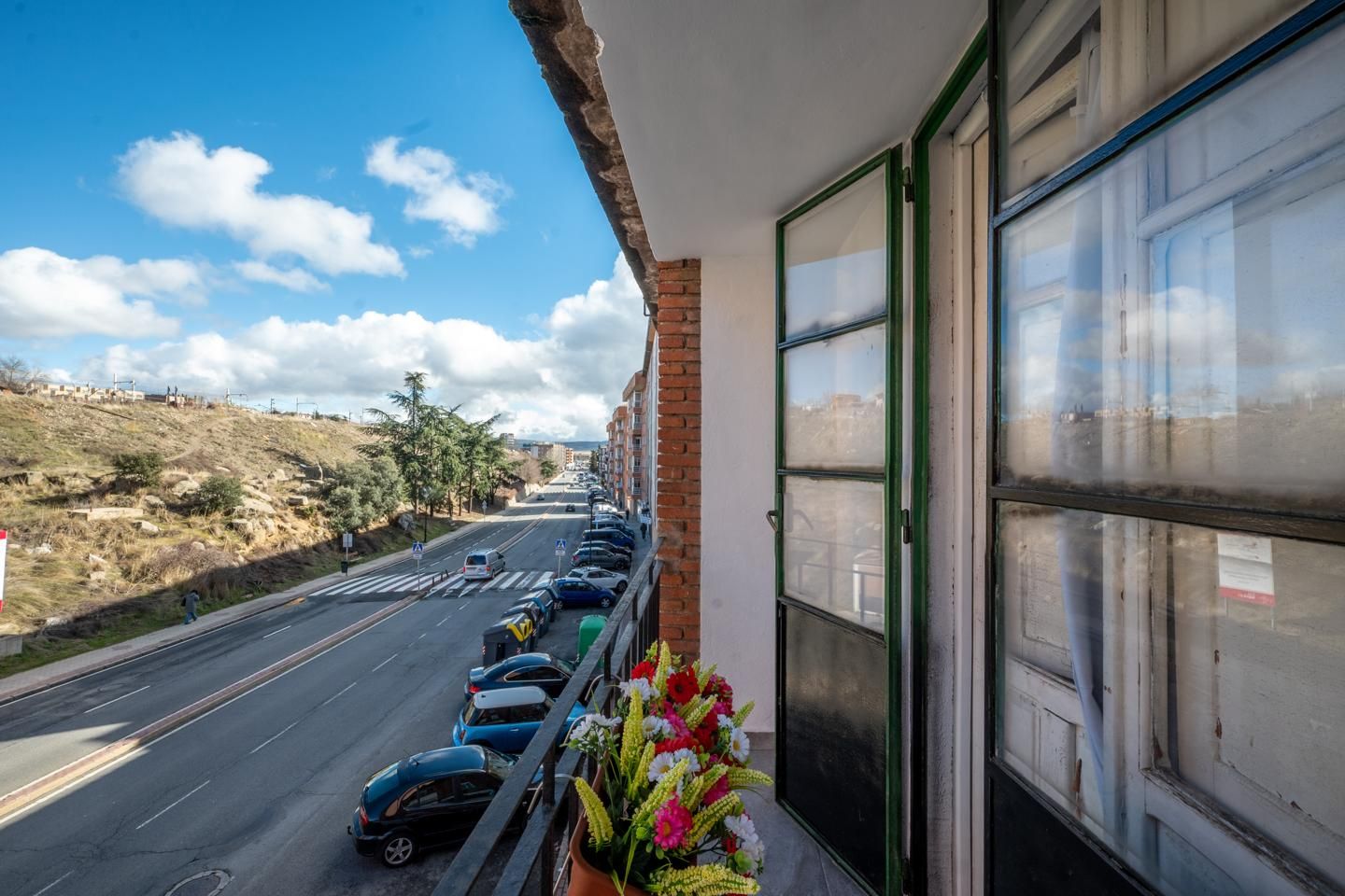 Vista exterior de Pis en venda en Ávila Capital amb Calefacció i Terrassa