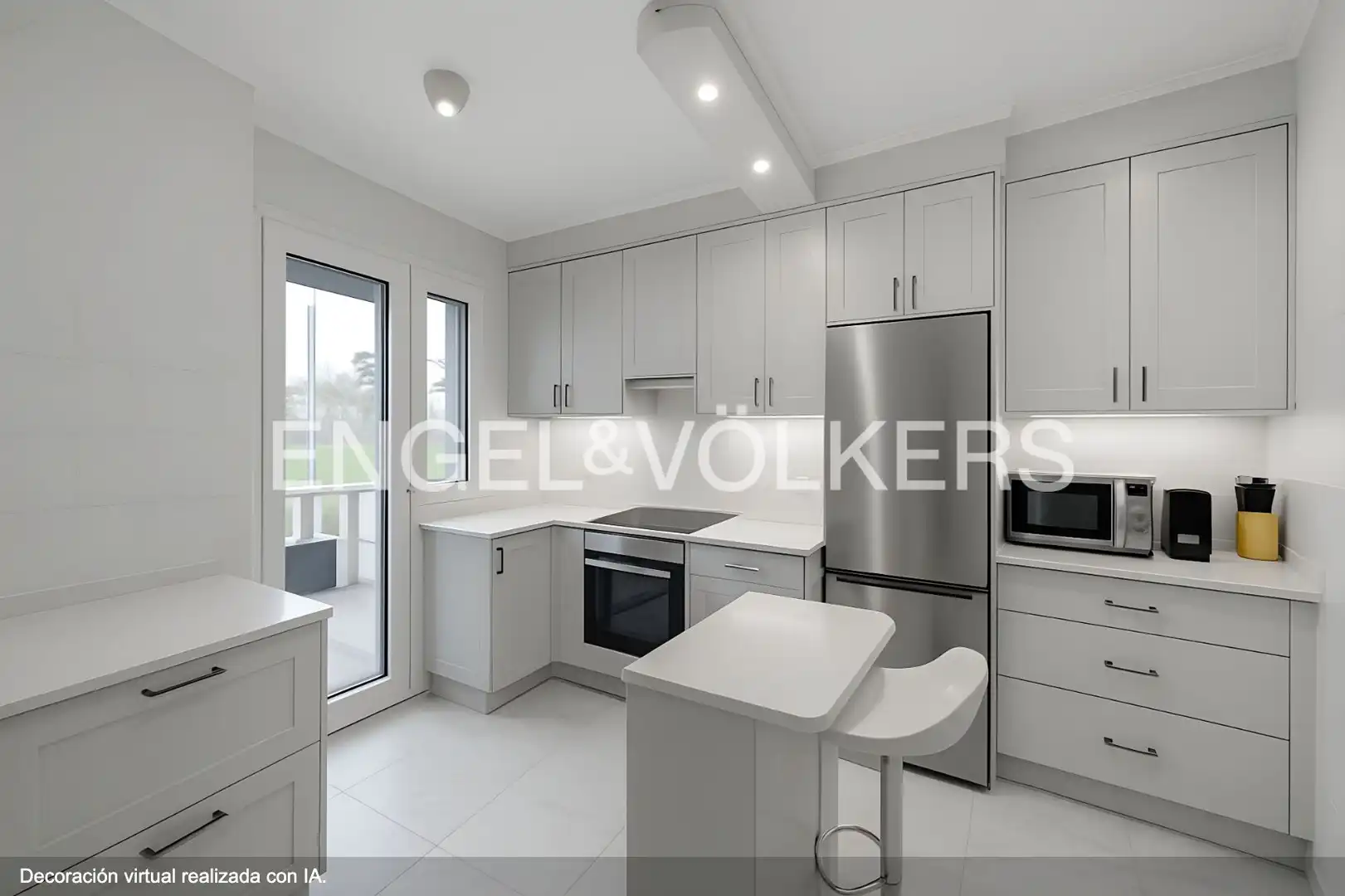 Cocina de Casa o chalet en venta en Santander con Calefacción, Jardín privado y Parquet