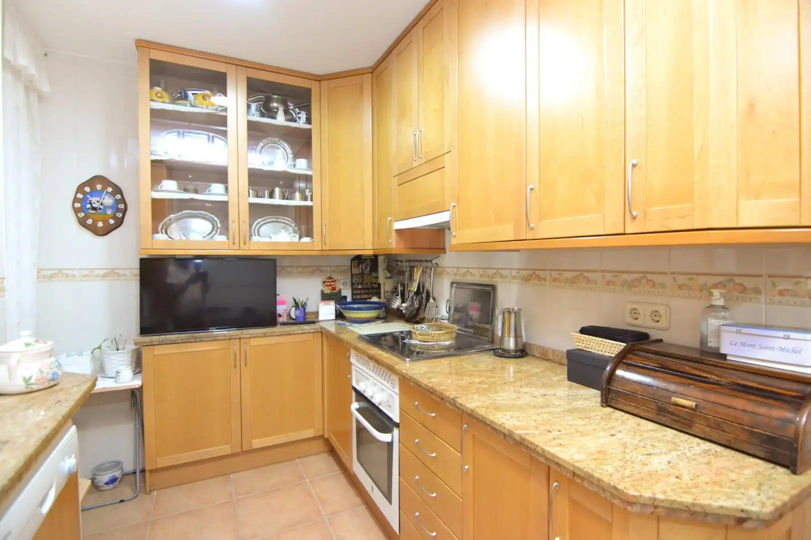 Küche von Wohnung zum Verkauf in Madrid mit Heizung und Parkett