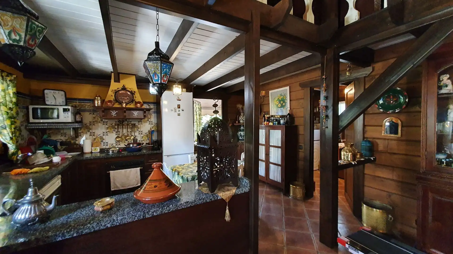 Cocina de Finca rústica en venta en Alhaurín El Grande con Piscina